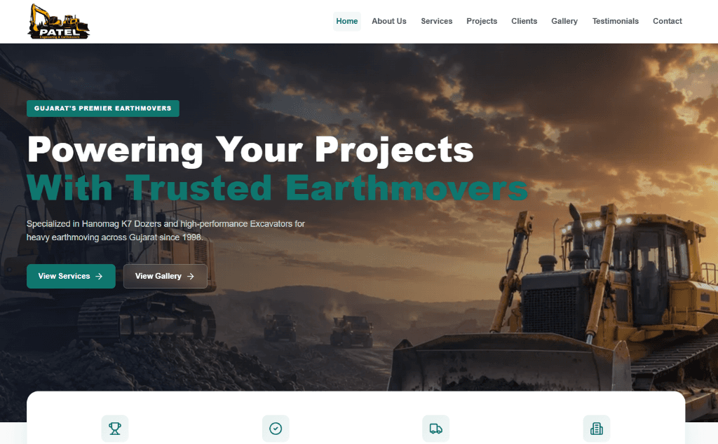 Patel Engineering & Earthmovers visualization